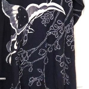 Indonesian Batik loose flowing dress